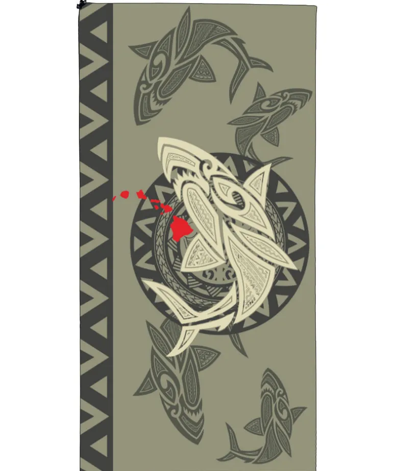 Mano Island Spirit - Microfiber Beach Towel