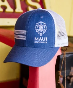 Maui Brewing Co Logo - Blue Heather Trucker Hat
