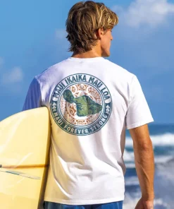 Maui Forever Strong - White Short Sleeve Crewneck T-Shirt