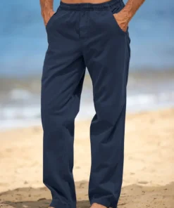 Navy Twill Pants