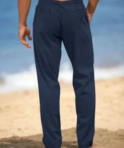Navy Twill Pants