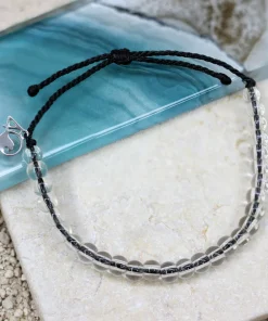 4Ocean Shark - Black Bracelet