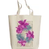 Orchid Pua - Natural Weekend Tote