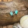 Pura Vida Silver Opal Sea Turtle Earrings