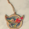 Rainbow Whale Tail - Maplewood Ornament