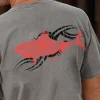 Red Shark - Crater Dyed® Short Sleeve Crewneck T-Shirt