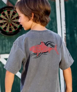 Red Shark - Crater Dyed® Short Sleeve Crewneck T-Shirt