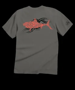Red Shark - Crater Dyed® Short Sleeve Crewneck T-Shirt