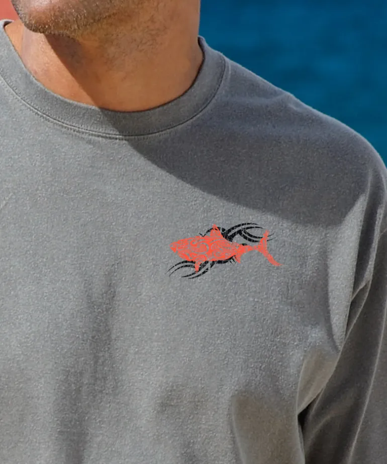 Red Shark - Crater Dyed® Short Sleeve Crewneck T-Shirt