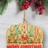 Reindeer Surfing Lesson - Maplewood Ornament