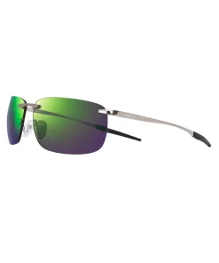 Revo Descend Z - Shiny Gunmetal/Evergreen Sunglasses