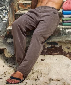 Root Beer Dyed Canton Pants