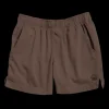 Root Beer Dyed Shoreline Twill Shorts