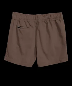 Root Beer Dyed Shoreline Twill Shorts