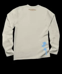 Sea Breeze - Coconut Dyed Long Sleeve Crewneck T-Shirt