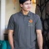 Sketchy Palm - Crater Dyed® Short Sleeve Oceanfront Polo Shirt