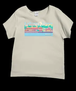 Sweet Lahaina - Coconut Dyed Short Sleeve Scoop Neck T-Shirt