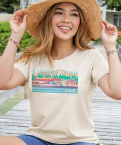 Sweet Lahaina - Coconut Dyed Short Sleeve Scoop Neck T-Shirt