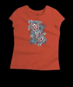 Tapa Turtle - Paprika Short Sleeve Pima T-Shirt
