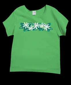 Tiare Band - Green Apple Dyed Short Sleeve Scoop Neck T-Shirt