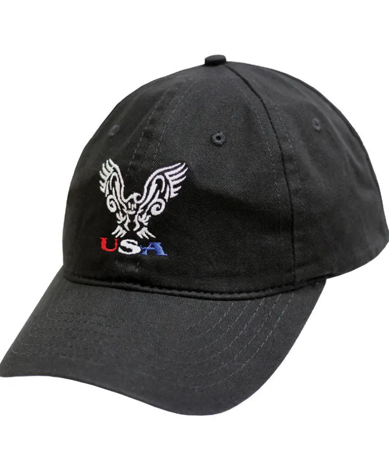 Tribal Eagle - Black Twill Hat