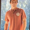 Tribal Elements - Chile Dyed Short Sleeve Oceanfront Polo Shirt