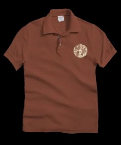 Tribal Elements - Chile Dyed Short Sleeve Oceanfront Polo Shirt