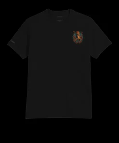 Tribal Octopus - Jet Black Short Sleeve Pima T-Shirt