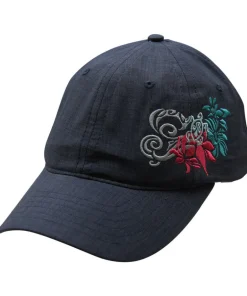 Tribal Pua Honu - Navy Polyester Hat