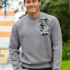 Tribal Reef Mako - Crater Dyed® Long Sleeve Sweatshirt