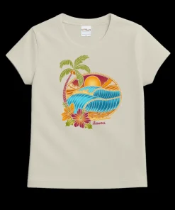Tropical Paradise - Coconut Dyed Short Sleeve Crewneck T-Shirt