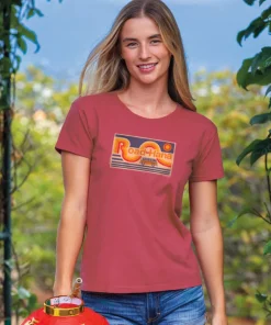 Volkswagen Hana Cruisin - Paradise Red Dyed Short Sleeve Crewneck T-Shirt