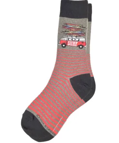 Volkswagen Surfmobile - Graphic Cotton Crew Socks