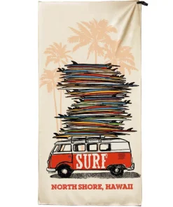 Volkswagen Surfmobile - Microfiber Beach Towel