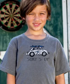 Volkswagen Surfs Up Sharka™ - Crater Dyed® Short Sleeve Crewneck T-Shirt