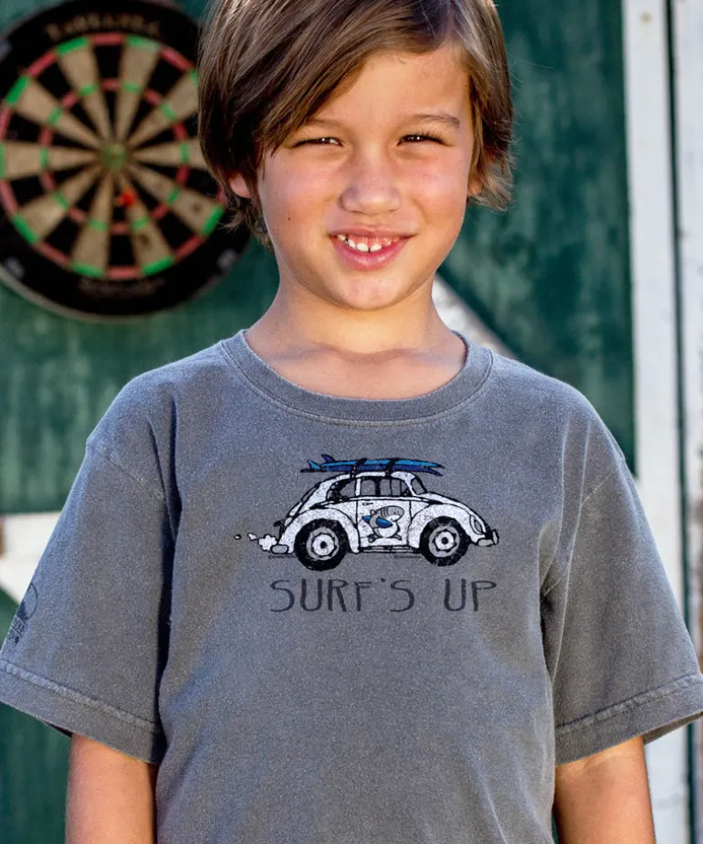 Volkswagen Surfs Up Sharka™ - Crater Dyed® Short Sleeve Crewneck T-Shirt