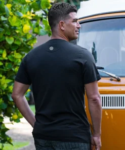 Volkswagen Tropical Ride - Jet Black Short Sleeve Pima T-Shirt