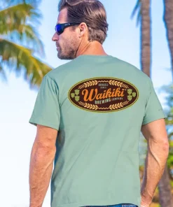 Waikiki Brewing Co - Seaglass Short Sleeve Crewneck T-Shirt