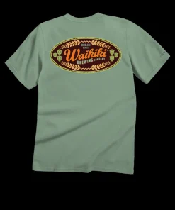Waikiki Brewing Co - Seaglass Short Sleeve Crewneck T-Shirt