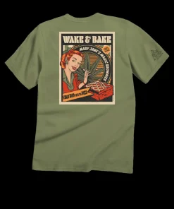 Wake and Bake - Hemp Dyed Short Sleeve Crewneck T-Shirt
