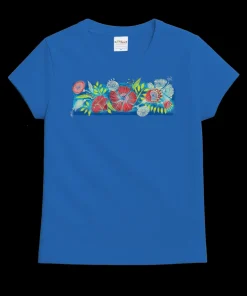 Wallflower - Blue Hawaii Dyed Short Sleeve Crewneck T-Shirt