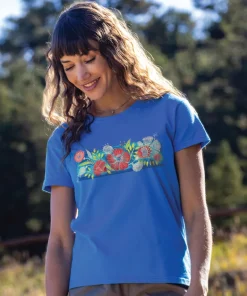 Wallflower - Blue Hawaii Dyed Short Sleeve Crewneck T-Shirt