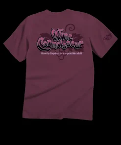 Wine Connoisseur - Wine Dyed Short Sleeve Crewneck T-Shirt