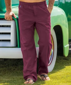 Wine Dyed Twill Pants