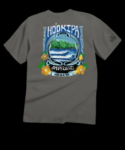 Woodcut Hookipa - Crater Dyed® Short Sleeve Crewneck T-Shirt