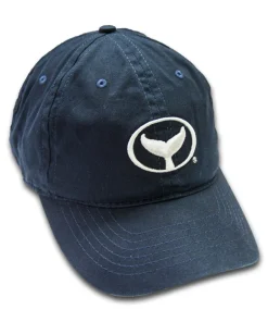 Wyland® Logo - Navy Fitted Twill Hat