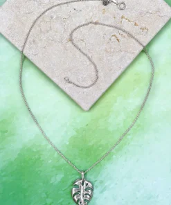Wyland® Monstera Leaf - Necklace