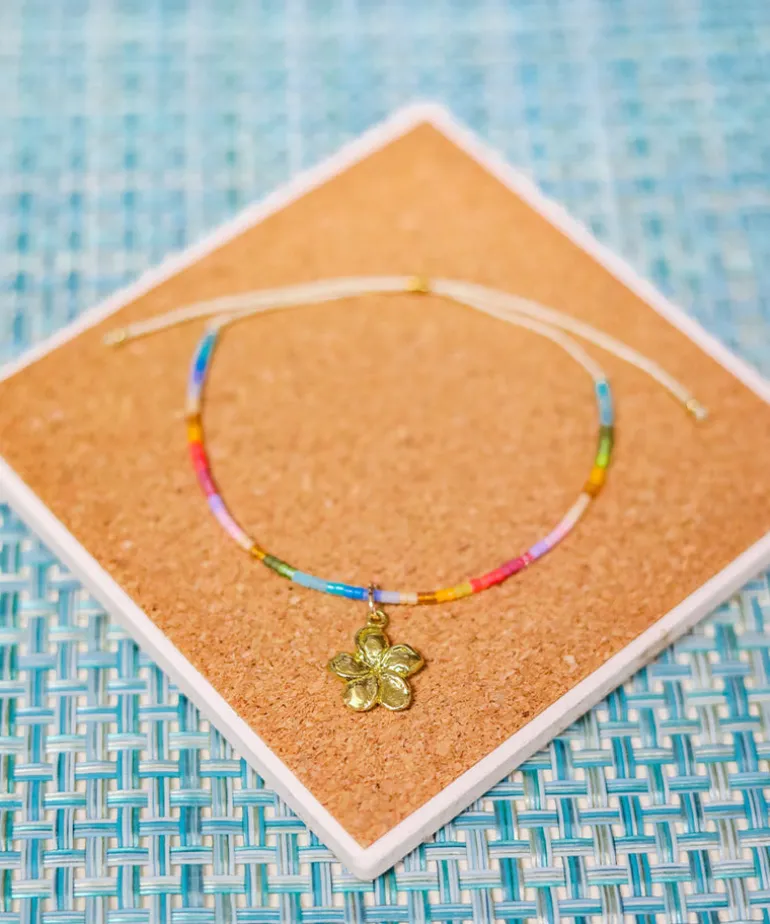 Wyland® Plumeria Friendship Bracelet