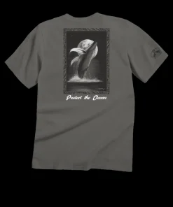 Wyland® Protect The Ocean - Crater Dyed® Short Sleeve Crewneck T-Shirt